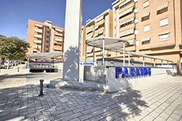 Exterior del parking Hospital Alicante